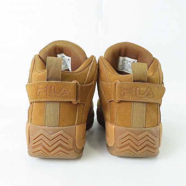実際に弊社で買取させて頂いたFILA×atmos/フィラ×アトモス FILA 96/ WHEAT/GUM/1VB90139-200 ハイカットスニーカー/US10の画像 1枚目