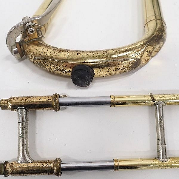 実際に弊社で買取させて頂いた★【ジャンク】YAMAHA/ヤマハ YSL-353/YSL353 テナートロンボーン 赤ベル/レッドブラス ハードケース付の画像 8枚目