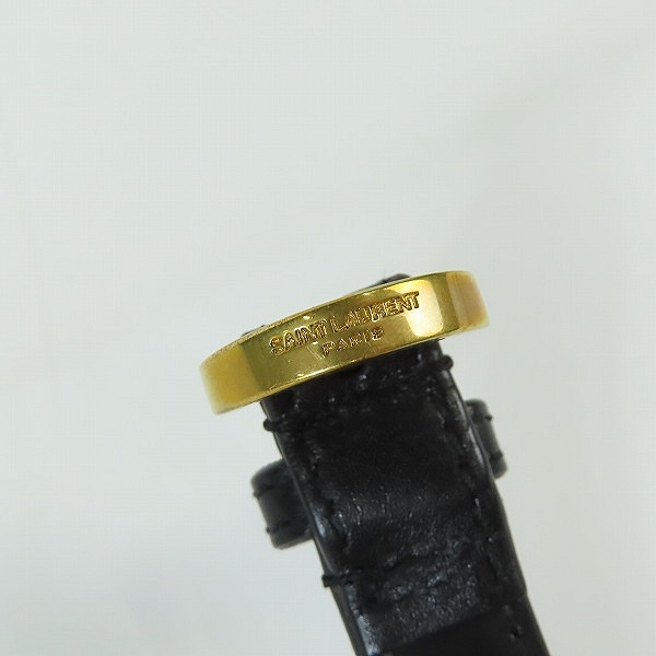 実際に弊社で買取させて頂いたSaint Laurent PARIS/サンローランパリス ベルト スリムの画像 4枚目