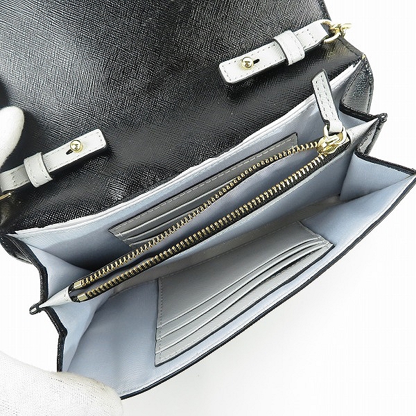 実際に弊社で買取させて頂いたMARC JACOBS/マークジェイコブス SNAPSHOT/スナップショット ウォレット オン チェーン ウォレットバッグの画像 5枚目