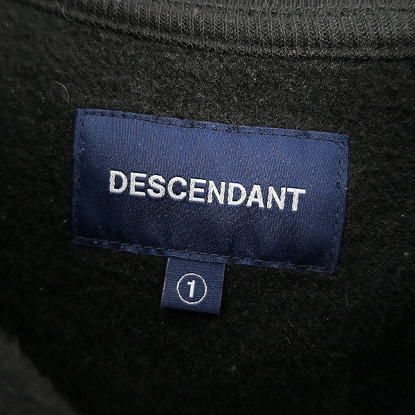 実際に弊社で買取させて頂いたDESCENDANT/ディセンダント プルオーバー スウェットトレーナー/1の画像 2枚目