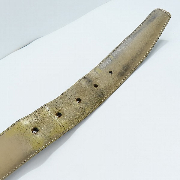 実際に弊社で買取させて頂いたBROOKS BROTHERS/ブルックスブラザーズ レザーベルト/2点セットの画像 6枚目