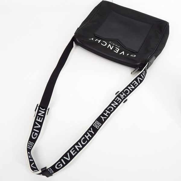 実際に弊社で買取させて頂いたGIVENCHY/ジバンシィ LIGHT 3-CROSS BODY/ナイロン クロスボディバッグ/ショルダーバッグ BK507HK0B5の画像 2枚目