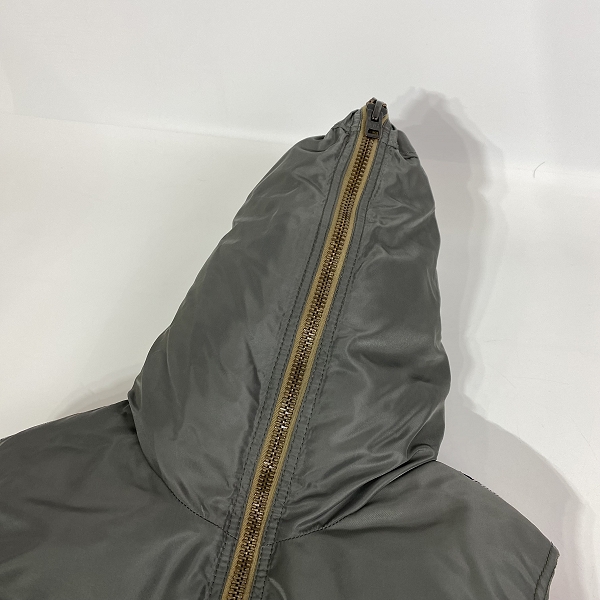 実際に弊社で買取させて頂いたコムデギャルソン ジュンヤワタナベマン×デュベティカ  ダウンベスト カーキ WH-V401/XSの画像 4枚目