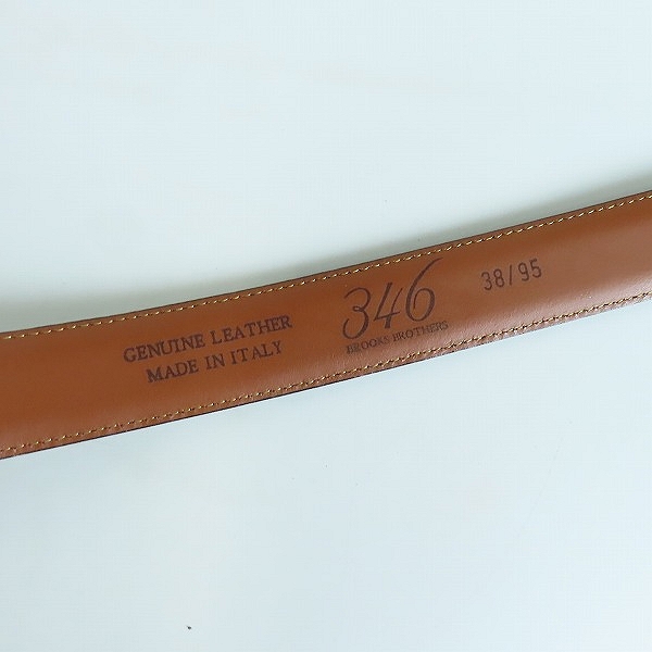 実際に弊社で買取させて頂いたBROOKS BROTHERS/ブルックスブラザーズ レザーベルト 3点セットの画像 4枚目