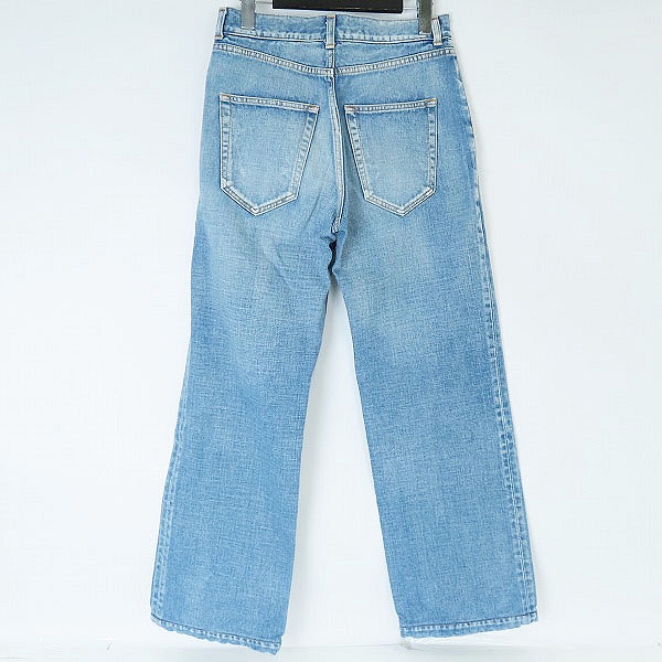 実際に弊社で買取させて頂いた【JPタグ】SAINT LAURENT/サンローラン 70年代サージブルージーンズ ハイウエストワイドレッグ 706567 Y11MA 4126/27の画像 1枚目