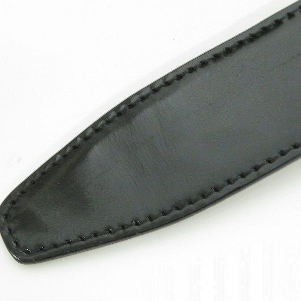 実際に弊社で買取させて頂いたDOLCE & GABBANA/ドルチェ&ガッバーナ DGバックル レザーベルトの画像 7枚目