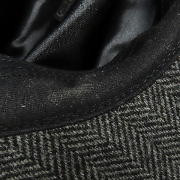 実際に弊社で買取させて頂いたSCHOTT BROS/ショットブロス SCHOTT ウールハンチングキャップ/Lの画像 9枚目