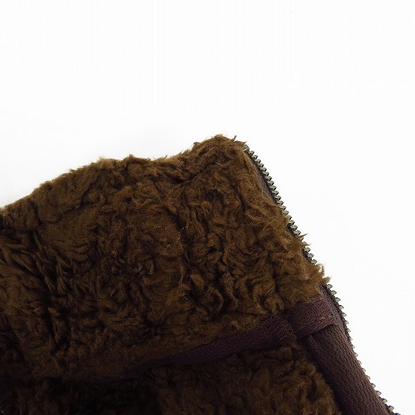 実際に弊社で買取させて頂いたBarbour/バブアー A305 Suede Touch Fleece Jacket  9559/スウェードタッチ フリースジャケット/EX SMALLの画像 5枚目