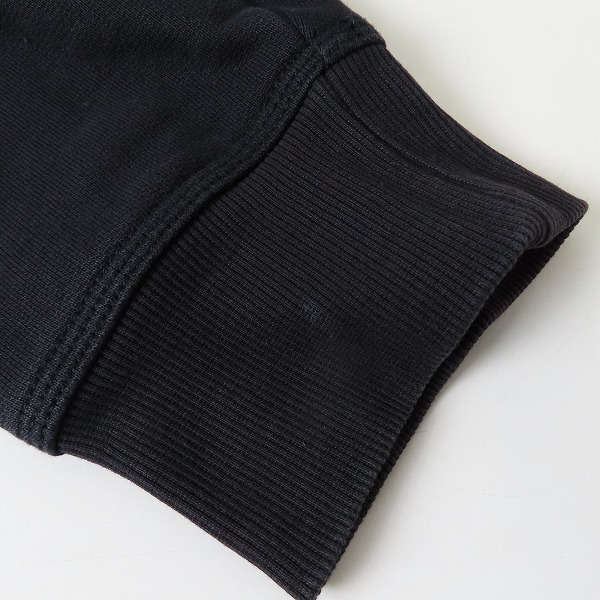 実際に弊社で買取させて頂いたCarhartt WIP/カーハートダブリューアイピー ハーフジップスウェット ワンポイント刺繍 ブラック Mの画像 7枚目