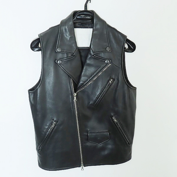実際に弊社で買取させて頂いたUNITED ARROWS＆SONS/ユナイテッドアローズ アンド サンズ ダブルライダースベストジャケット  5599-699-1203/L