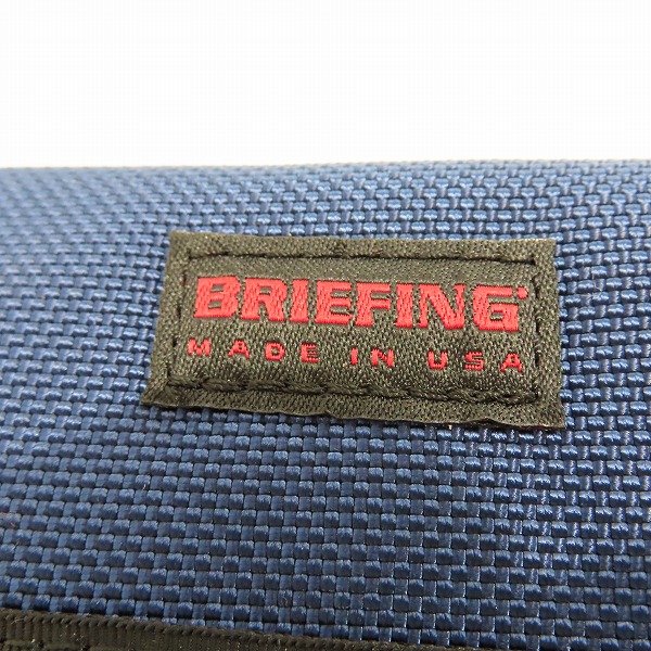 実際に弊社で買取させて頂いたBRIEFING/ブリーフィング SLIM PASSPORT CASE/スリム パスポートケース BRF141219-074の画像 5枚目