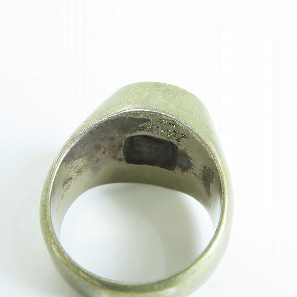 実際に弊社で買取させて頂いたSTANLEY GUESS/スタンリーゲス ラウンドウッド ロゴ リング 20号の画像 6枚目