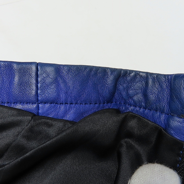 実際に弊社で買取させて頂いたNO ID. /ノーアイディ レザー ダブルライダースジャケット/1の画像 4枚目