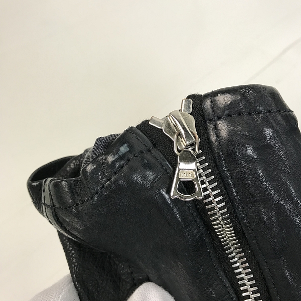 実際に弊社で買取させて頂いたBACKLASH/バックラッシュ "FORE GROW" バングラディシュカーフ製品染め セミロングフーディー/ジャケット 1645-06/2の画像 5枚目