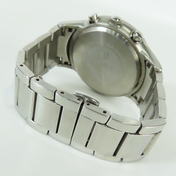 実際に弊社で買取させて頂いたEMPORIO ARMANI/エンポリオアルマーニ クロノグラフ クオーツ腕時計 AR-2448【動作未確認】の画像 2枚目