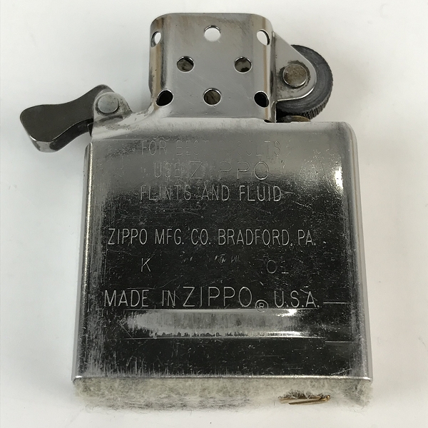 実際に弊社で買取させて頂いたZIPPO/ジッポー HARLEY-DAVIDSON/ハーレーダビッドソン メタル貼り 2003年製の画像 6枚目