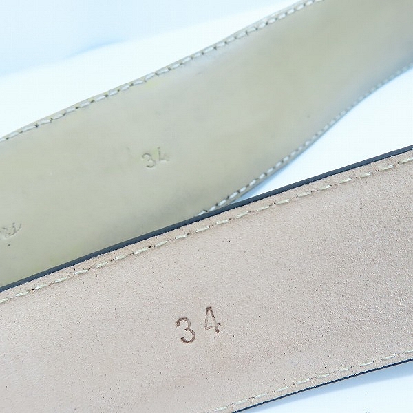 実際に弊社で買取させて頂いたBROOKS BROTHERS/ブルックスブラザーズ レザーベルト/2点セットの画像 2枚目