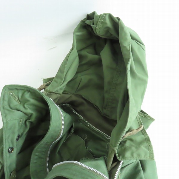 実際に弊社で買取させて頂いたThe REAL McCOY'S/ザリアルマッコイズ M-65 フィールドジャケット DSA-100-2365/8405-782/XSの画像 6枚目