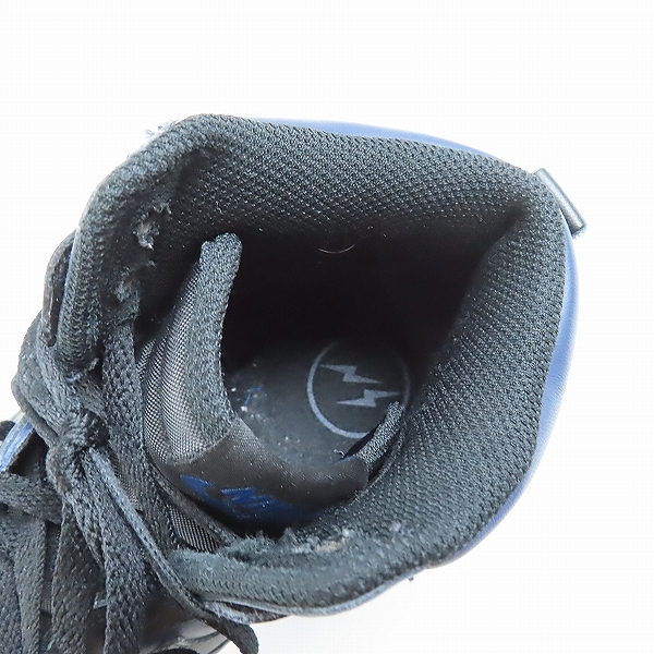 実際に弊社で買取させて頂いたNIKE×FRAGMENT DESIGN/ナイキ×フラグメントデザイン DUNK HI/F ダンクハイ ミッドナイトネイビー DJ0383-400 /26.5の画像 4枚目