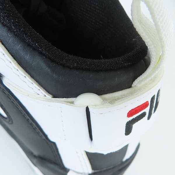 実際に弊社で買取させて頂いたFILA/フィラ ハイカットスニーカー MFW17001-003/27.5の画像 6枚目