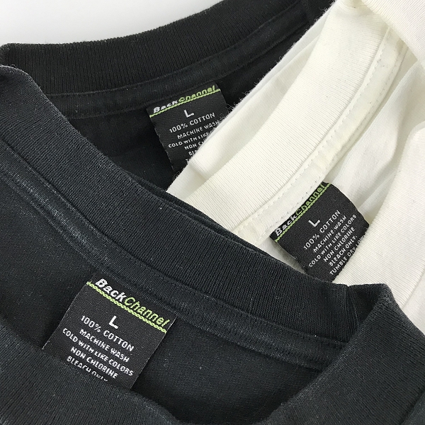 実際に弊社で買取させて頂いた【おまとめ】BACK CHANNEL/バックチャンネル Tシャツの画像 1枚目