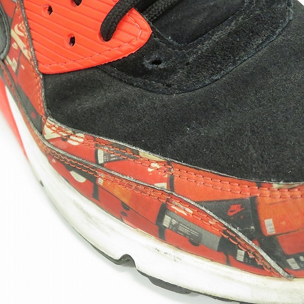 実際に弊社で買取させて頂いたNIKE×atmos/ナイキ×アトモス AIR MAX 90 PRNT "WE LOVE NIKE"/エアマックス90 プリント AQ0926-001/28.5の画像 9枚目