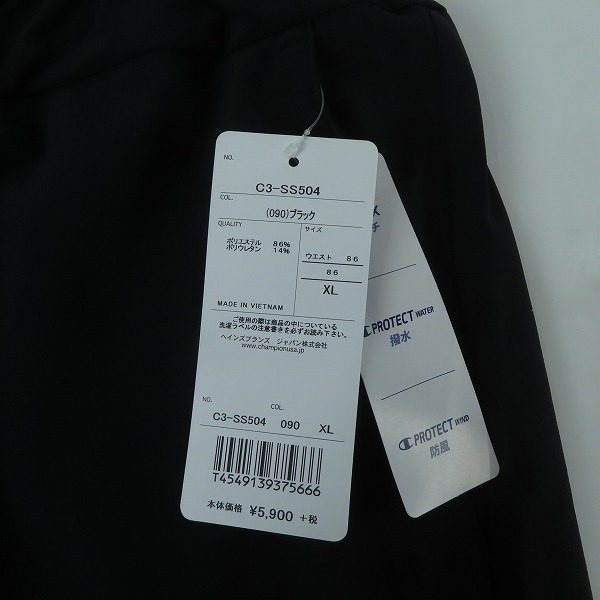 実際に弊社で買取させて頂いた【未使用】Champion/チャンピオン  ハーフパンツ MEN'S PERFORMANCE C3-SS504  XLの画像 4枚目