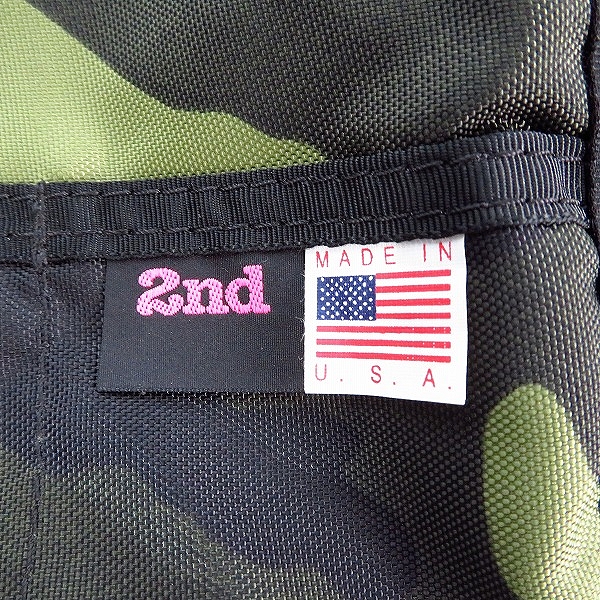 実際に弊社で買取させて頂いたBRIEFING × 2nd/ブリーフィング A4 PAD ドキュメントケース ブラックの画像 4枚目