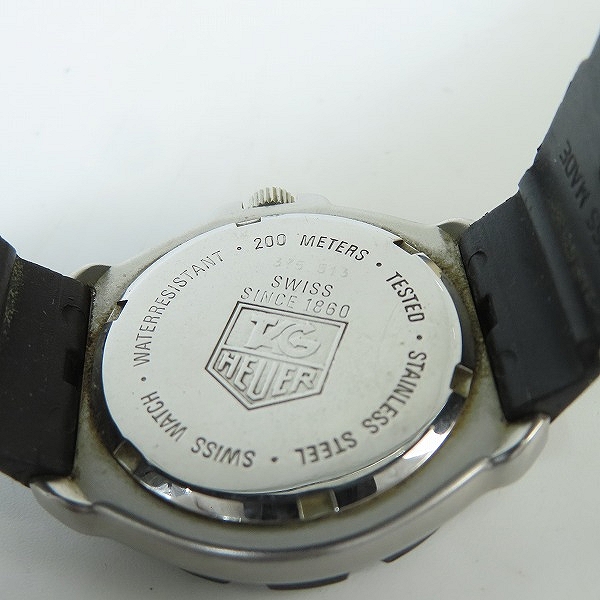実際に弊社で買取させて頂いたTAG HEUER/タグホイヤー フォーミュラー1 プロフェッショナル 375.513【動作未確認】の画像 3枚目