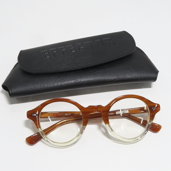 実際に弊社で買取させて頂いたEFFECTOR×EFILEVOL/エフェクター×エフィレボル AW2/エーダブル2 アイウェア/メガネフレームの画像 9枚目