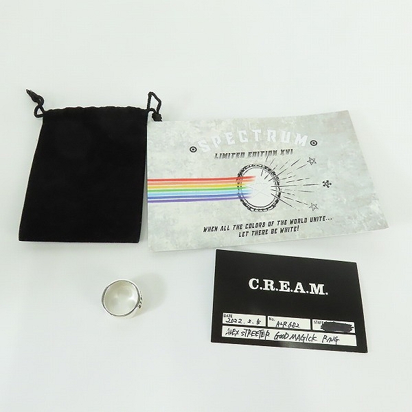 実際に弊社で買取させて頂いたALEX STREETER/アレックスストリーター GOOD MAGICK RING グッドマジックリング/20-20.5号の画像 9枚目