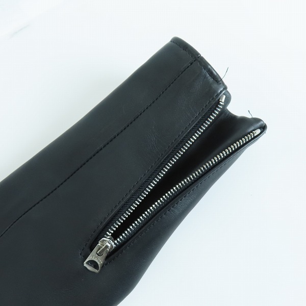 実際に弊社で買取させて頂いたSchott/ショット USA製 カウレザー シングルライダース ジャケット 7009/641XXの画像 5枚目