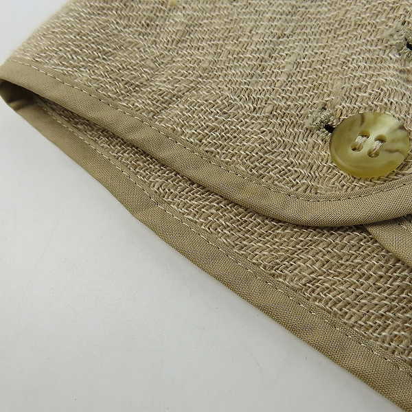 実際に弊社で買取させて頂いたPaul Smith/ポールスミス リネンジャケット 麻 PS-23D Lの画像 8枚目