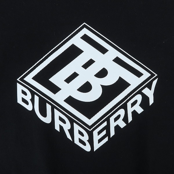 実際に弊社で買取させて頂いたBURBERRY/バーバリー TBロゴプリントTシャツ/Sの画像 5枚目
