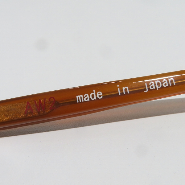 実際に弊社で買取させて頂いたEFFECTOR×EFILEVOL/エフェクター×エフィレボル AW2/エーダブル2 アイウェア/メガネフレームの画像 6枚目