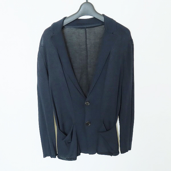 実際に弊社で買取させて頂いたGIORGIO ARMANI/ジョルジオアルマーニ ニット カーディガン テーラード JSG09MJS06M