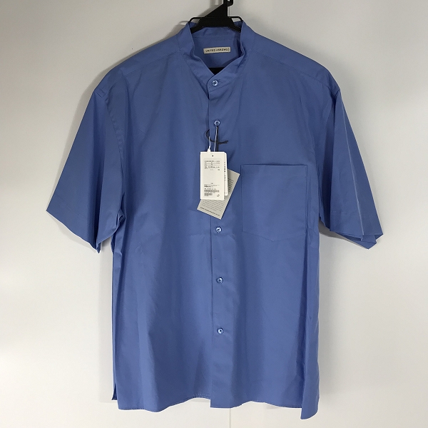 実際に弊社で買取させて頂いた【未使用】UNITED ARROWS×THOMAS MASON/ユナイテッドアロウズ×トーマスメイソン ノーカラーシャツ 半袖 M