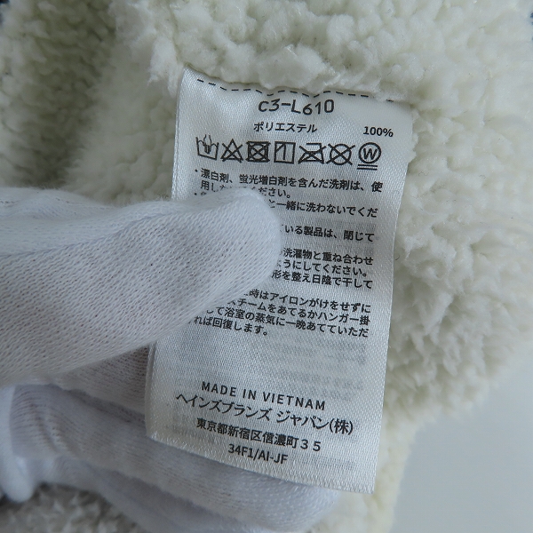 実際に弊社で買取させて頂いたChampion/チャンピオン 内ボア コーチジャケット C3-L610 /XLの画像 3枚目