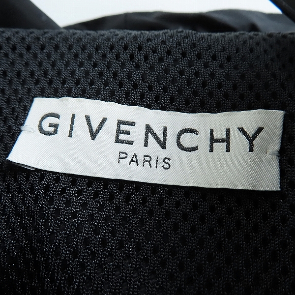 実際に弊社で買取させて頂いた【JPタグ】GIVENCHY/ジバンシィ 20AW ATELIER GIVENCHY WINDBREAKER/ウィンドブレーカージャケット BM00EZ109A/48の画像 2枚目