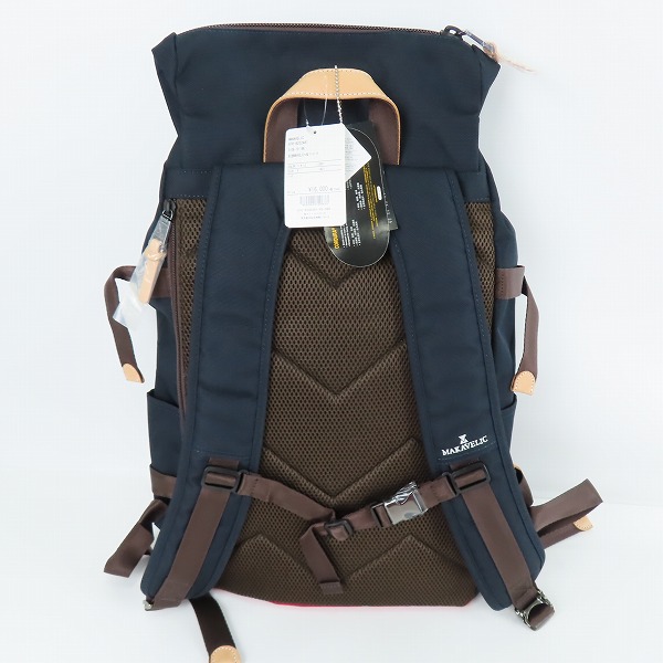 実際に弊社で買取させて頂いた【未使用】nano universe×MAKAVELIC×NU/ナノユニバース×マキャベリック×NU リュック/デイパックの画像 1枚目