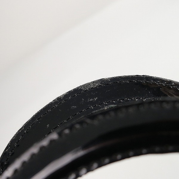 実際に弊社で買取させて頂いたCELINE/セリーヌ エナメル ポーチ/ハンドバッグの画像 5枚目