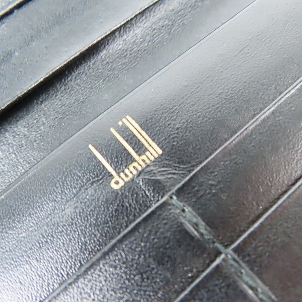 実際に弊社で買取させて頂いたDUNHILL/ダンヒル 二つ折り 長財布の画像 4枚目