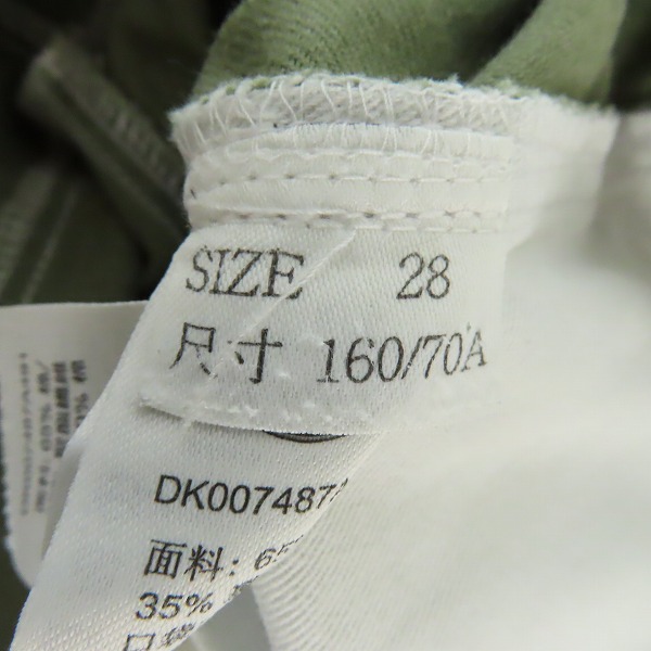 実際に弊社で買取させて頂いたDickies/ディッキーズ チノパン/28の画像 3枚目