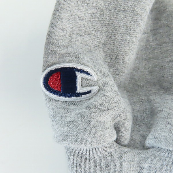 実際に弊社で買取させて頂いたChampion/チャンピオン プルオーバーパーカー グレー S700/XLの画像 4枚目