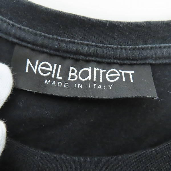 実際に弊社で買取させて頂いたNEIL BARRETT/ニールバレット 半袖プリントTシャツ PBJT217D-E532S/Lの画像 2枚目