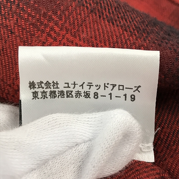 実際に弊社で買取させて頂いたUNITED ARROWS & SONS POGGY THE MAN/ユナイテッドアローズ 15AWTOMMY SHIRT/チェックシャツ/1199-299-9039/Lの画像 4枚目