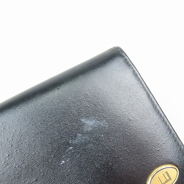 実際に弊社で買取させて頂いたDUNHILL/ダンヒル 二つ折り 長財布の画像 8枚目