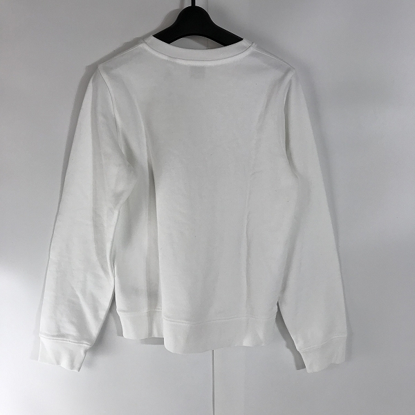 実際に弊社で買取させて頂いた【未使用】BURBERRY/バーバリー 23AW Bianco トーマスベアシグネチャー柄 クルーネックスウェット 8069197/14Yの画像 1枚目