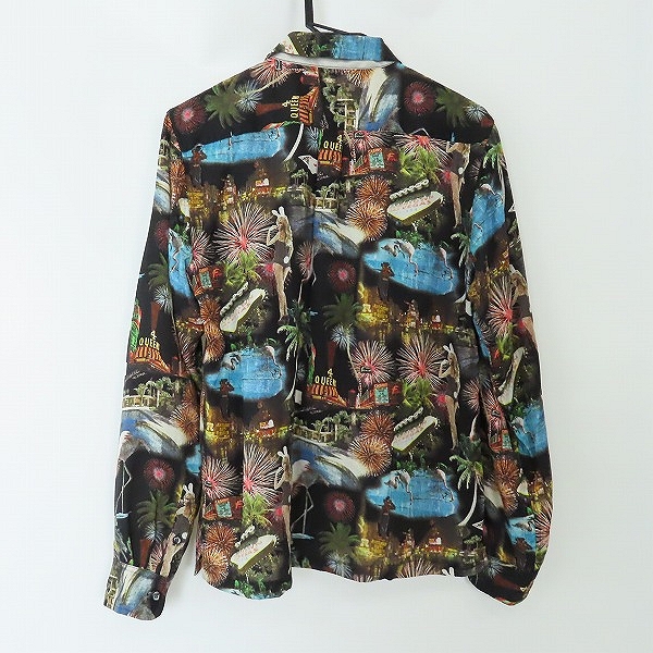 実際に弊社で買取させて頂いたTHE CRIMIE/クライミー バニーガール 長袖 オープンカラーシャツ/アロハシャツ Sの画像 1枚目